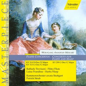 Wolfgang Amadeus Mozart
Flötenkonzerte KV 299, 313, 314